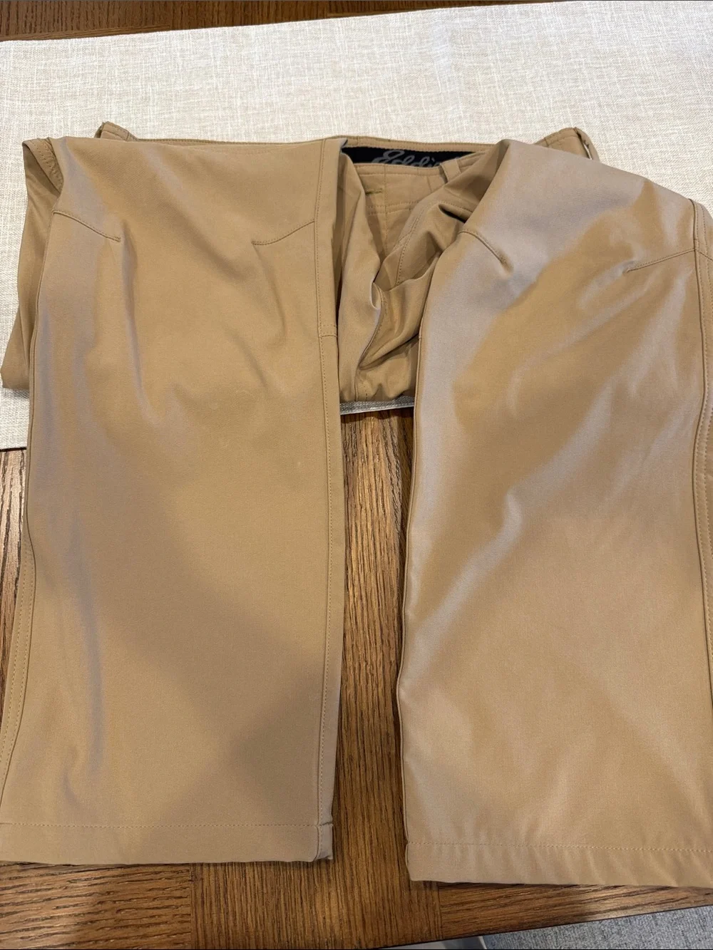 Eddie Bauer lightweight tan